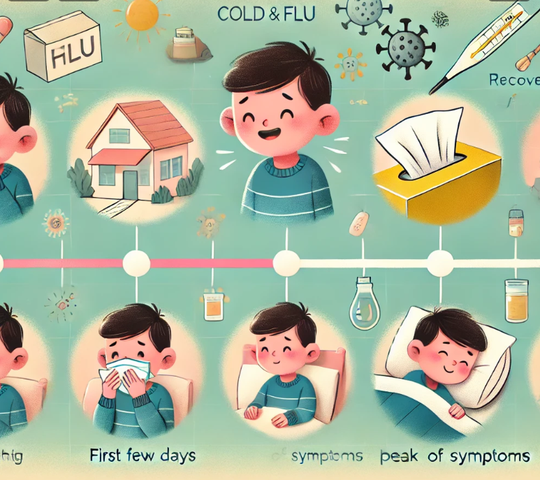 How Long Do Cold and Flu Last in Children?