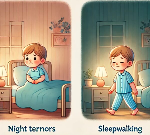 The Difference Between Night Terrors and Sleepwalking in Children