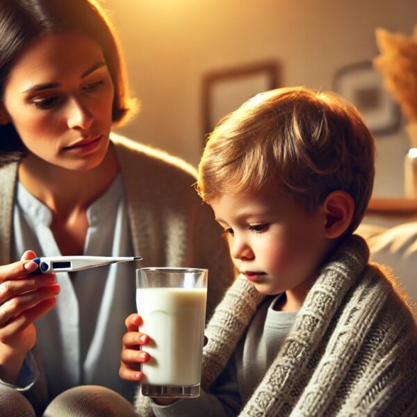 Can Children Drink Milk When They Have a Fever?