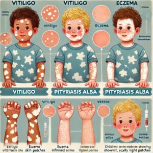 How to Differentiate Pediatric Vitiligo from Other Skin Conditions