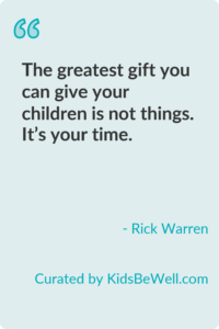 The Gift of Time: A Parent’s Greatest Gift