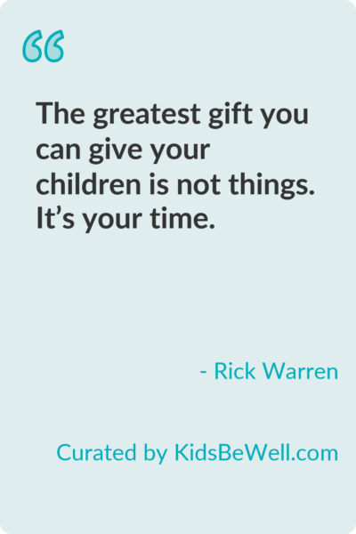 The Gift of Time: A Parent’s Greatest Gift