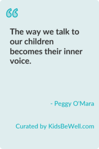 How Our Words Shape Children's Inner Voice