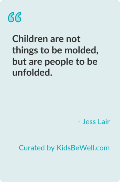 Unfolding the Natural Potential in Children