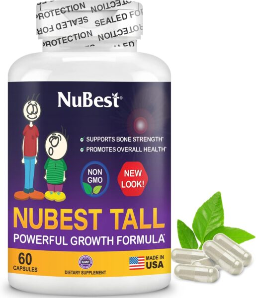 NuBest Tall | Support Bone Strength, Bone Health, Enhanced Immune and Whole Body Wellness with Calcium