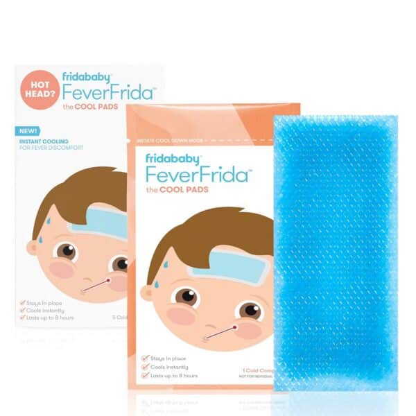 Frida Baby Cool Pads, Fever Patch for Kids, Fever Reducer, Discomfort & Headache Relief, 5 Count Frida Baby Cool Pads, Fever Patch for Kids, Fever Reducer, Discomfort & Headache Relief, 5 Count
