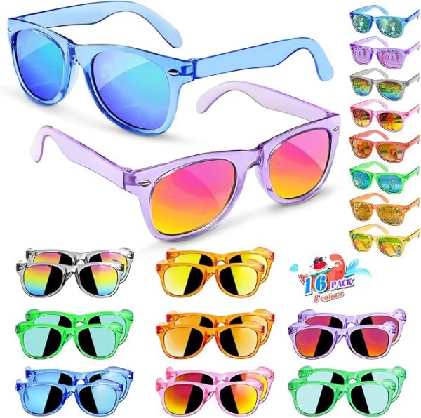 GKTZ Kids Sunglasses Party Favors - Boys Girls Valentines Day Gifts