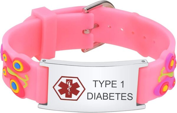 Hisatan Kids Personalized Medical ID Bracelet Hisatan Kids Personalized Medical ID Bracelet