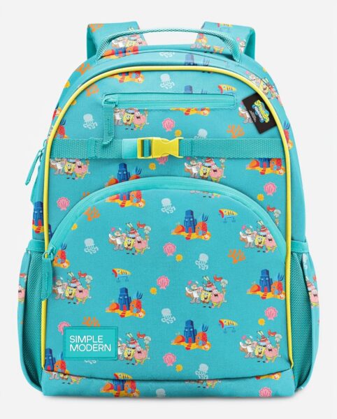 Simple Modern SpongeBob SquarePants Kids Backpack for School Girls Boys 18L