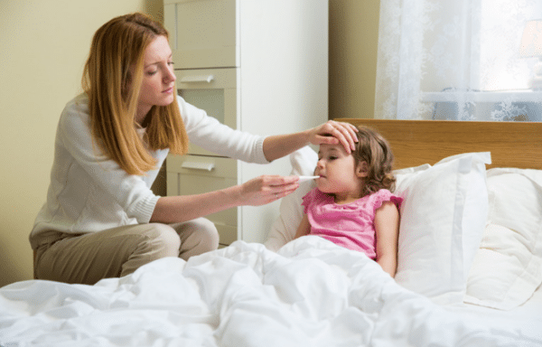 Can a Sick Child Take a Bath?