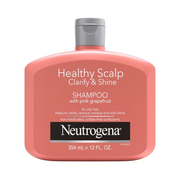 Neutrogena Healthy Scalp Clarify & Shine Shampoo, Pink Grapefruit 12 fl oz Neutrogena Healthy Scalp Clarify & Shine Shampoo, Pink Grapefruit 12 fl oz